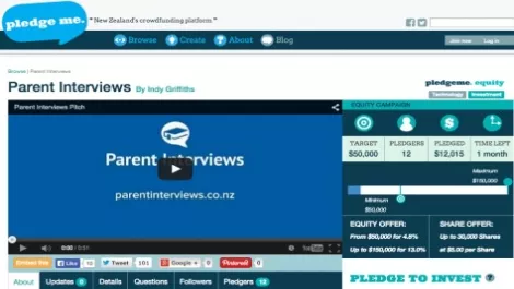 Pledgeme parent interviews