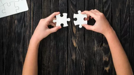 Pieces together