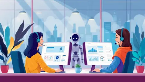 Australian call centre customer service agents ai interfaces modern