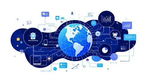 Global ai powered marketing media engagement digital devices data streams