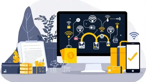 Digital asset tracking management rfid tags connected computer smartphone