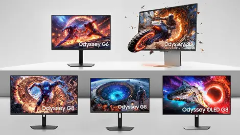 Samsung unveils 6K 3D & 1,040Hz Odyssey monitors