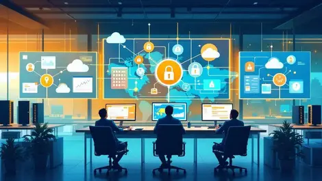 Ai security operations center cloud saas onprem cyber risk map