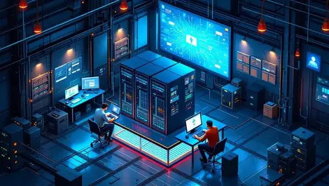 Airgapped onprem secure server room physical isolation analysts