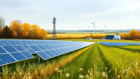 Uk suffolk solar farm digital infrastructure telecom data center