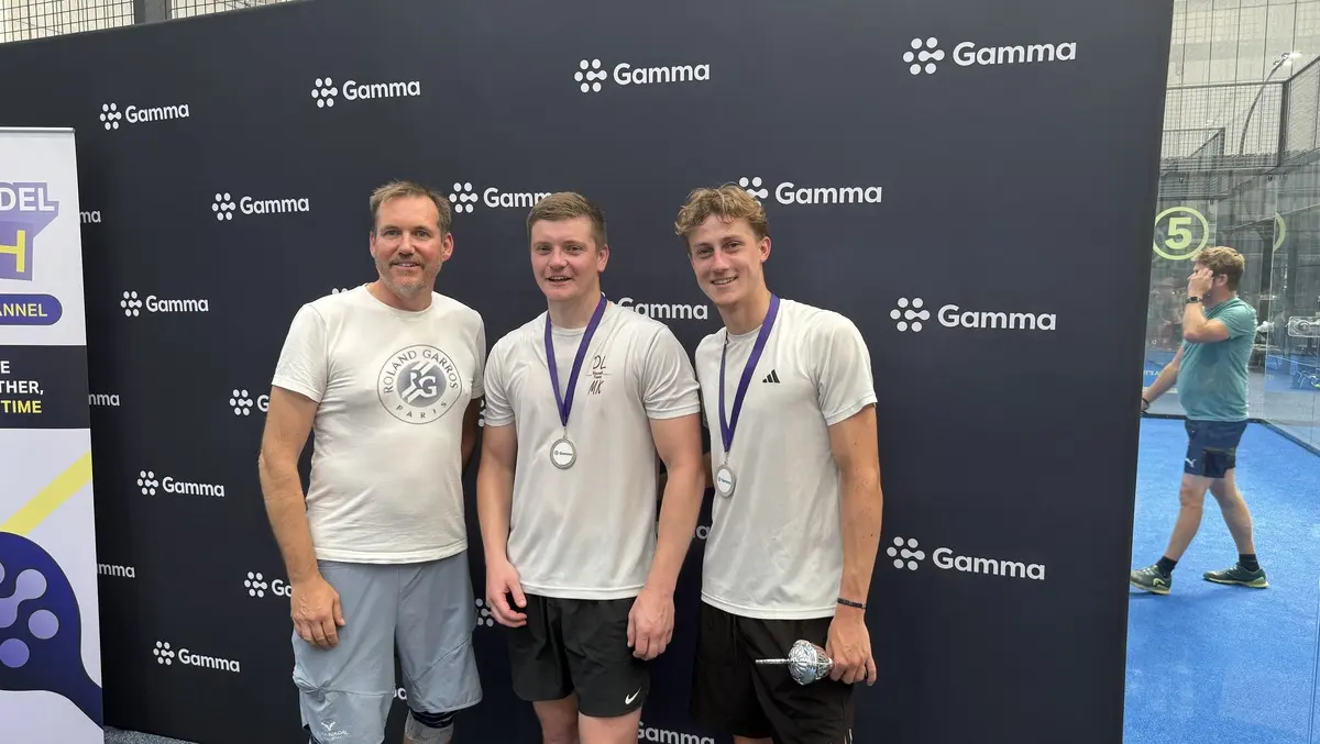 Gamma padel tournament raises GBP £1,430 for charities